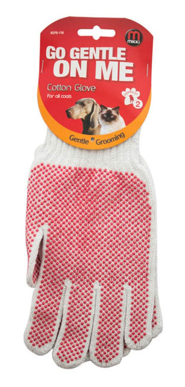 Cotton Grooming Glove for All Coats
